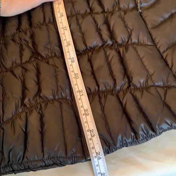 Fitted puffer slim fitting down feather coat - Picture 12 of 14